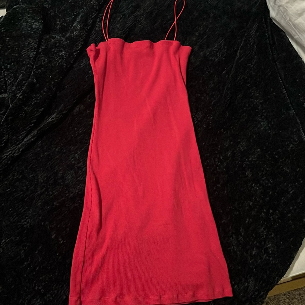 Dark red. Small
